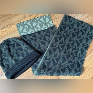 Michael Kors Scarf and Hat set. Like new condition